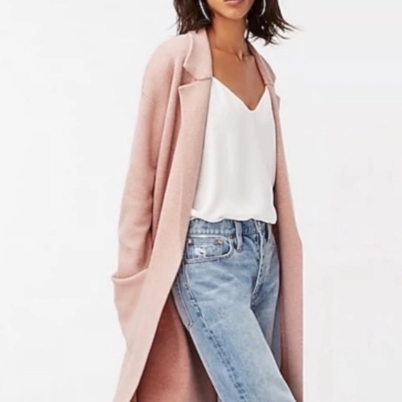 New J.Crew Ella sweater medium cardigan long jacket coat Anthropologie $198.00 - Picture 7 of 13